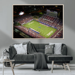 Florida Atlantic University Owls Canvas Print, Football Team