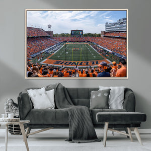 University of Illinois Fighting Illini Football Team Print