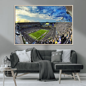 Framed USF Bulls Football Team Print - Tampa Raymond James