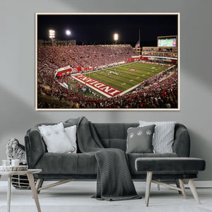 Indiana University Hoosiers Football Team Print Canvas -