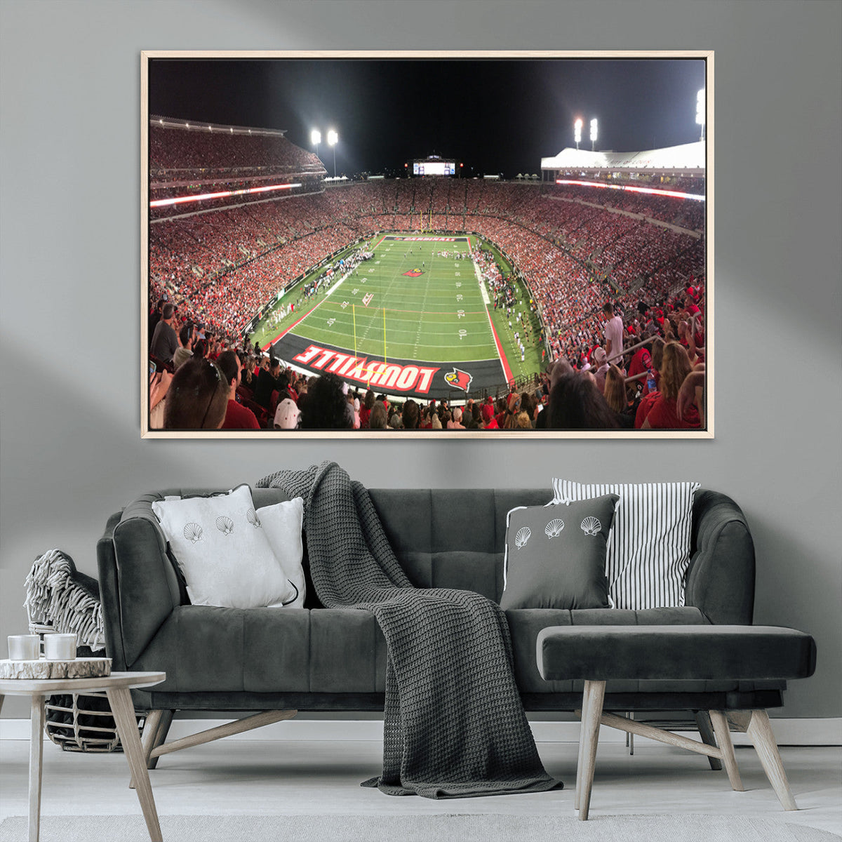 University of Louisville Cardinals Football Team Print -
