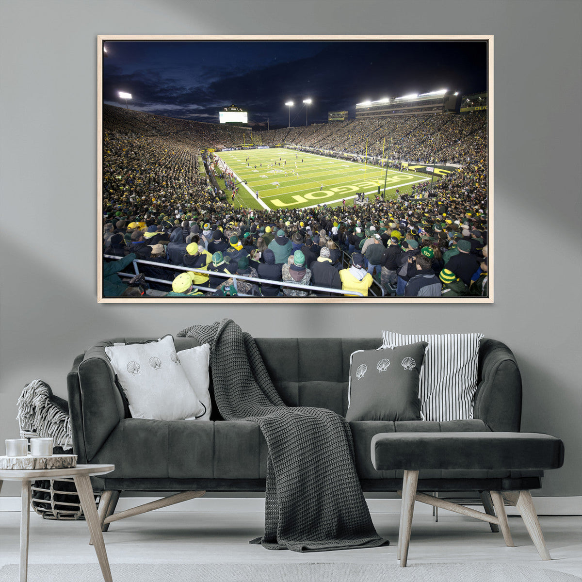 University of Oregon Ducks Football Team Print - Eugene