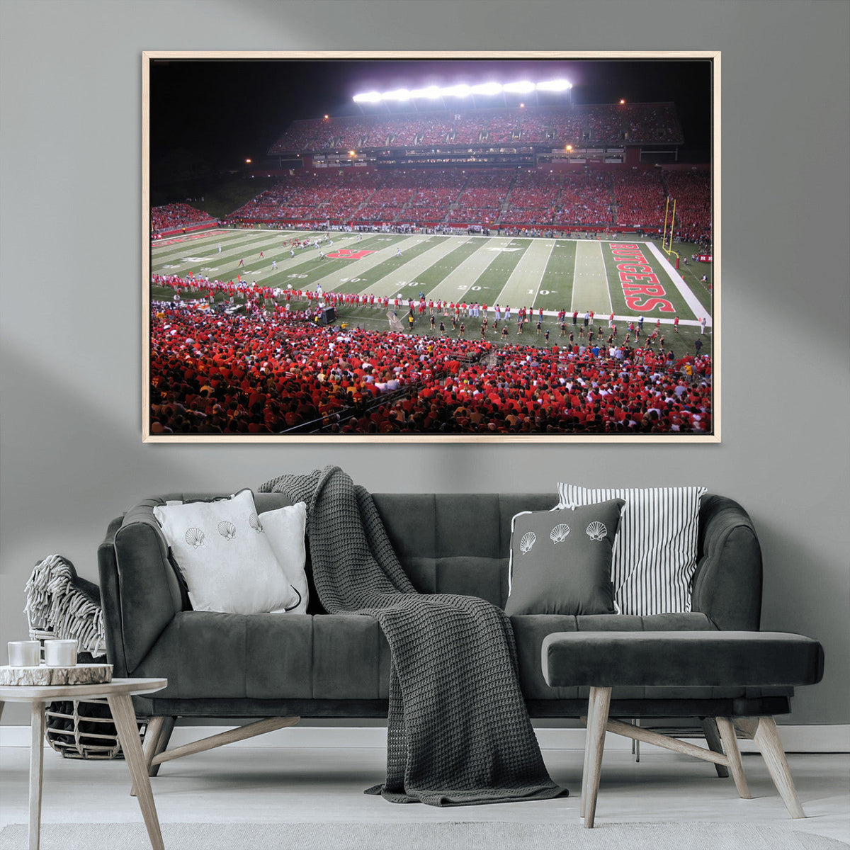 Rutgers University Scarlet Knights Football Team Print -
