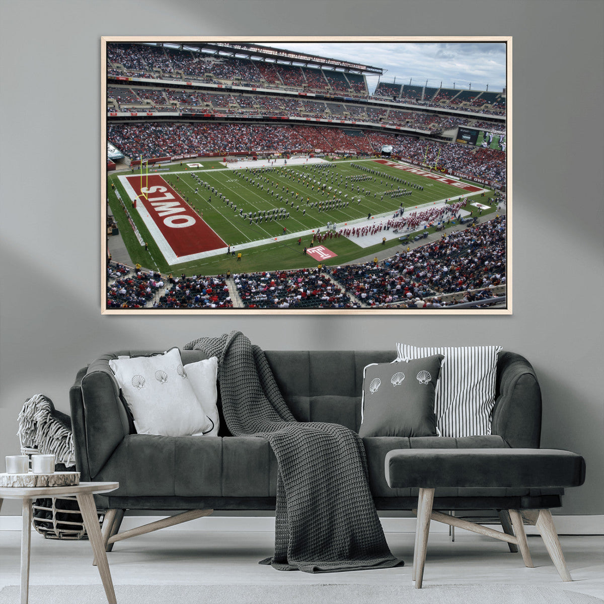 The Temple University Owls Athletics Team Print -
