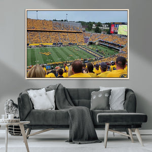 Puskar Stadium Canvas Print Wall Art - Morgantown Print -