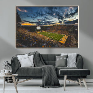 University of Wyoming Cowboys Football Team Print - Laramie