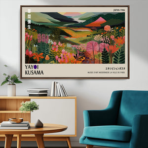 Yayoi Kusama Japan 1986 Wall Art Canvas Print – Vibrant