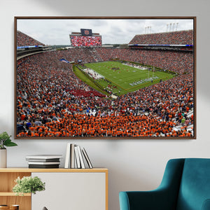 Jordan-Hare Stadium Wall Art Canvas Print, College Sports