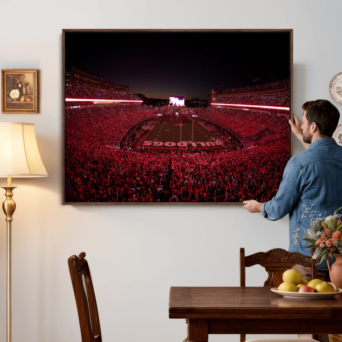 Sanford Stadium Wall Art Canvas Print – Georgia Bulldogs