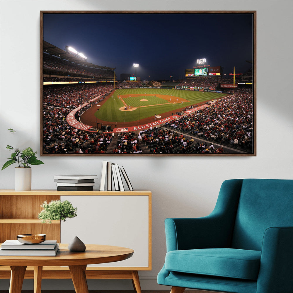 Los Angeles Angels Baseball Team Print - Anaheim Angel