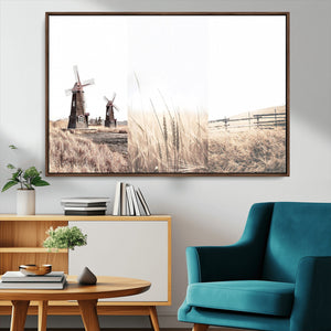 Farm Prints Set, Farmhouse Wall Art Canvas, Country House