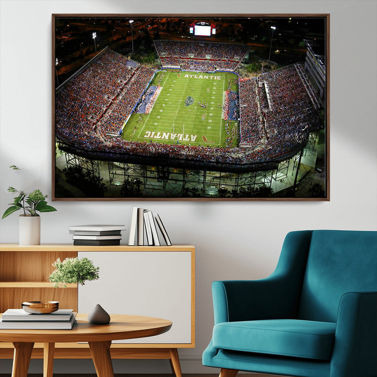 Florida Atlantic University Owls Football Team Print - Boca