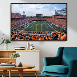 University of Illinois Fighting Illini Football Team Print