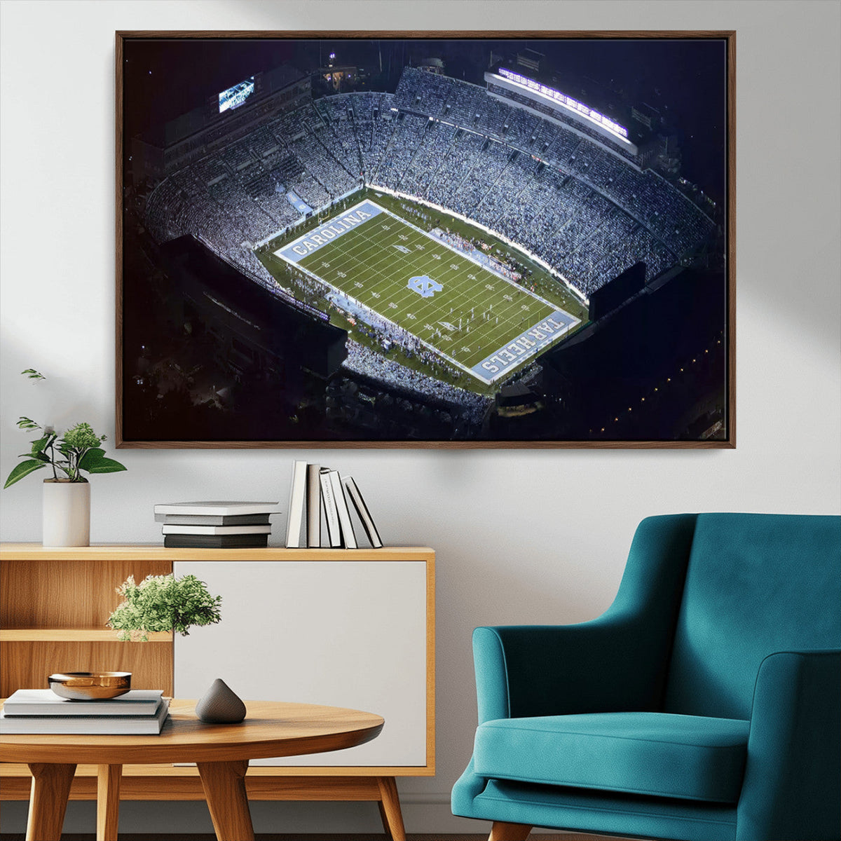 University of North Carolina Tar Heels Football Team Print -