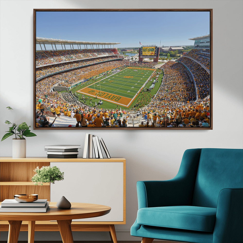 Baylor University Bears Football Team Print - Waco McLane