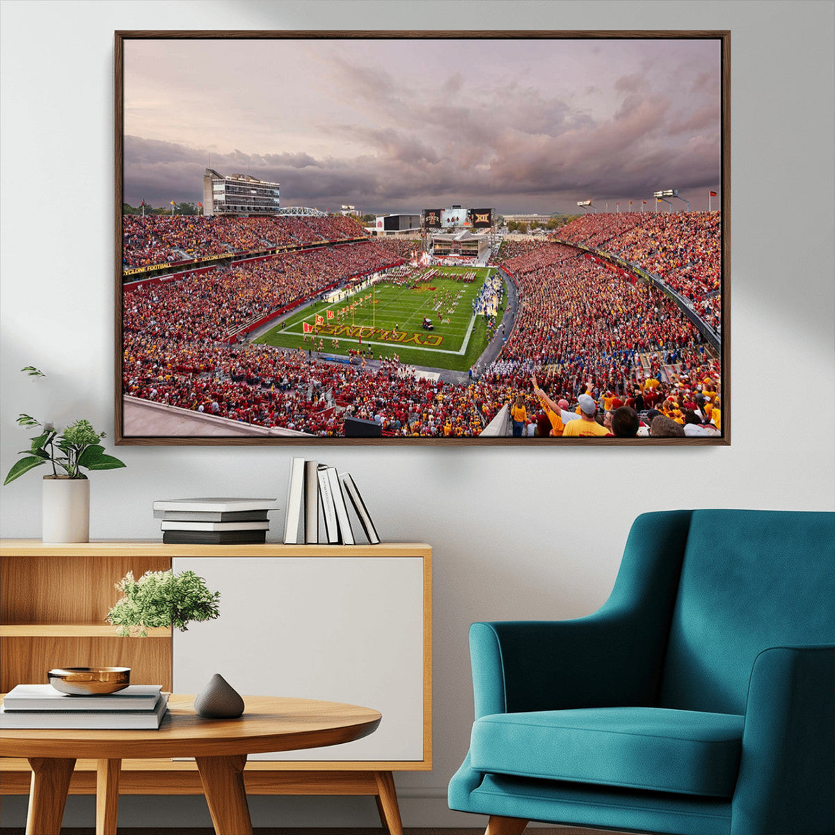 Iowa State University Cyclones Football Team Print - Ames