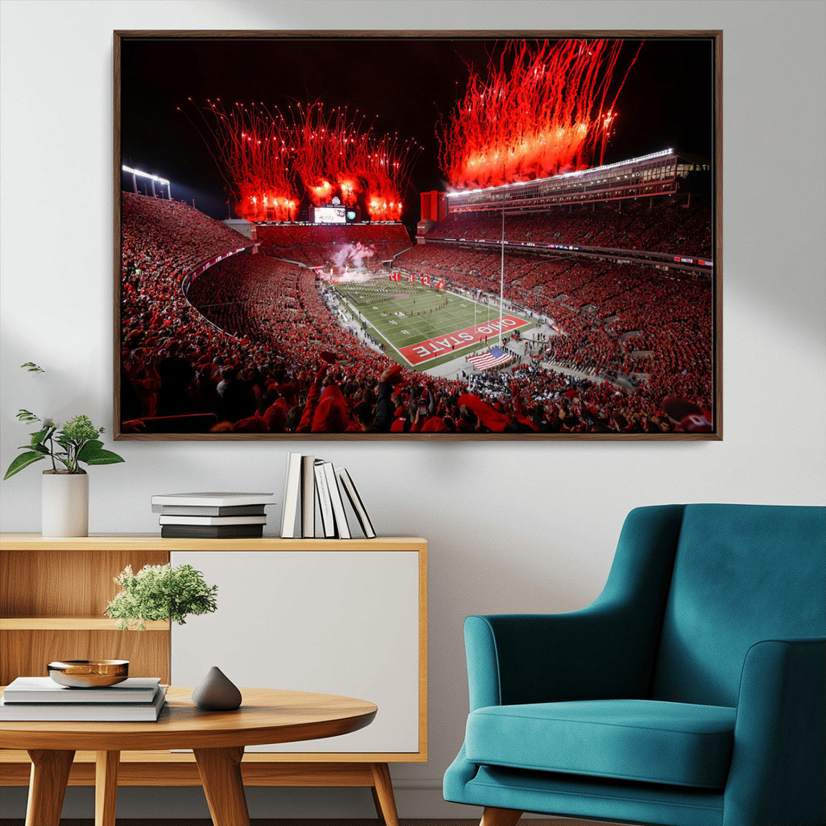Ohio State University Buckeyes Football Team Print -