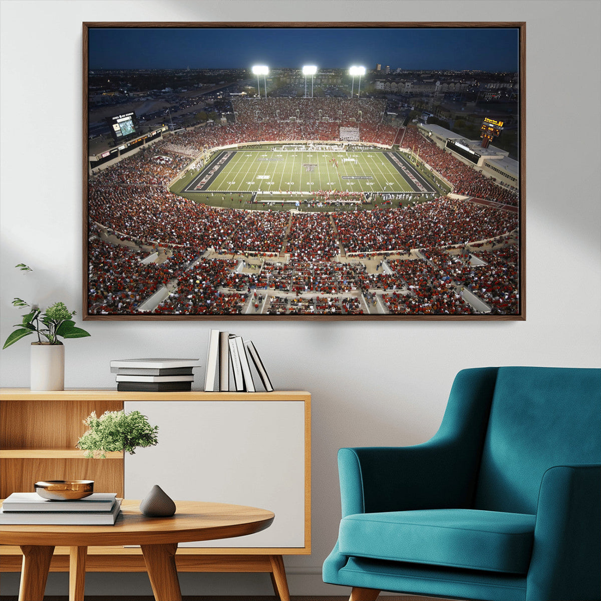 Texas Tech Red Raiders Football Team Print - Lubbock Jones