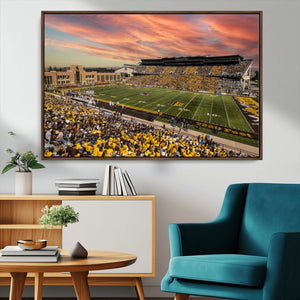 University of Wyoming Cowboys Football Team Print - Laramie