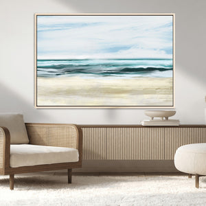 Ocean Abstract Wall Art Canvas Print