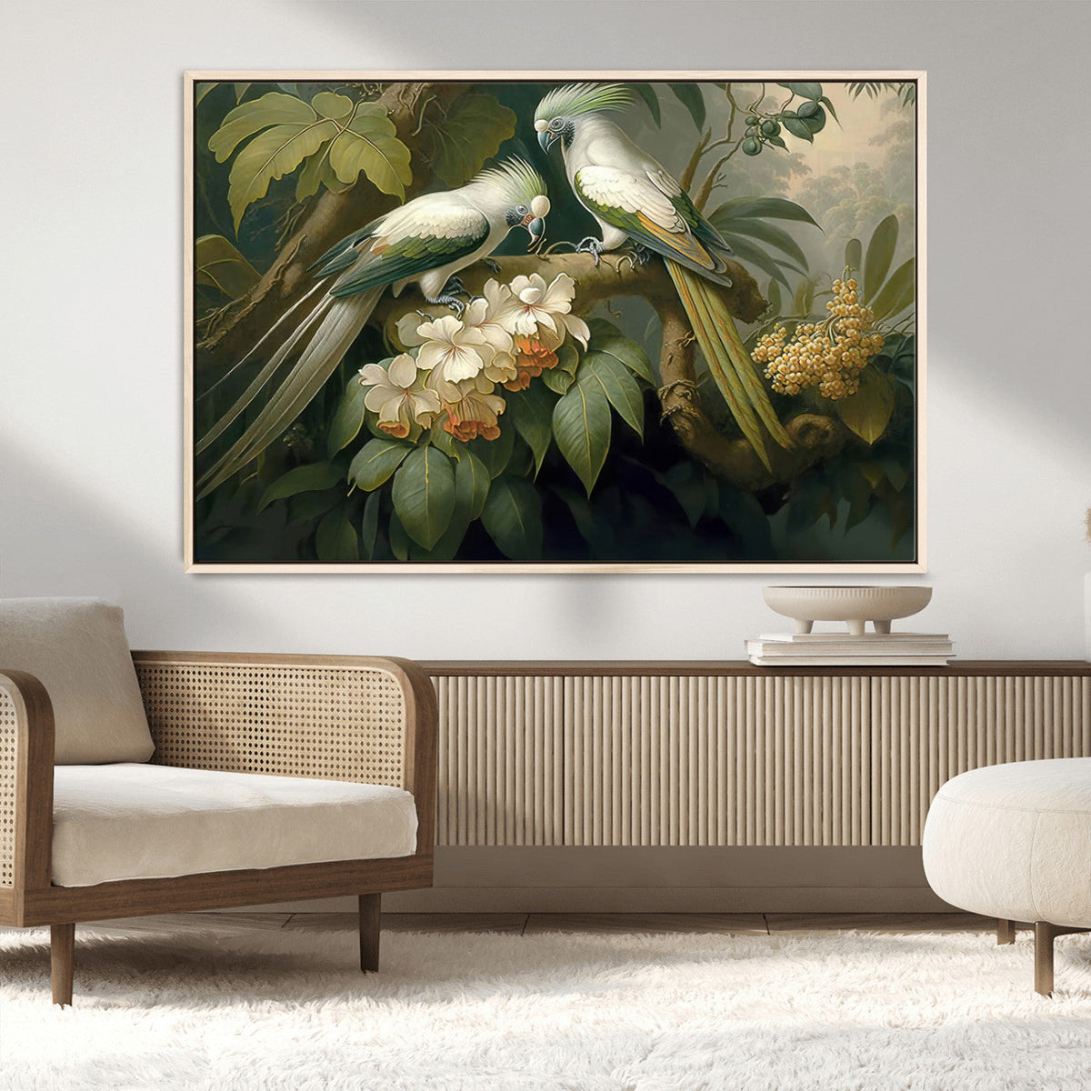 Tropical Paradise Print Wall Art Stunning Artwork of a