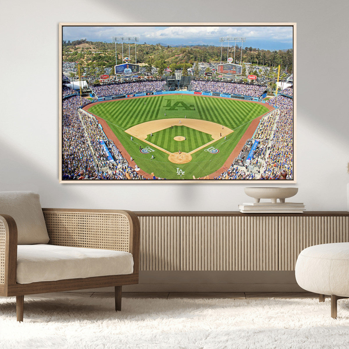 Citi Field Wall Art Print | 3-Panel New York Mets Baseball