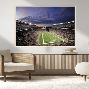 New England Patriots Football Team Print - Foxborough