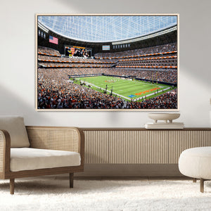Chicago Bears Soldiers Field Wall Art Canvas Print – Framed