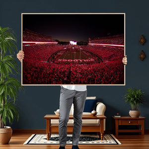Sanford Stadium Wall Art Canvas Print – Georgia Bulldogs