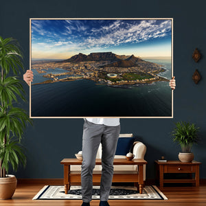 Cape Town Skyline Wall Art Canvas Print – Table Mountain