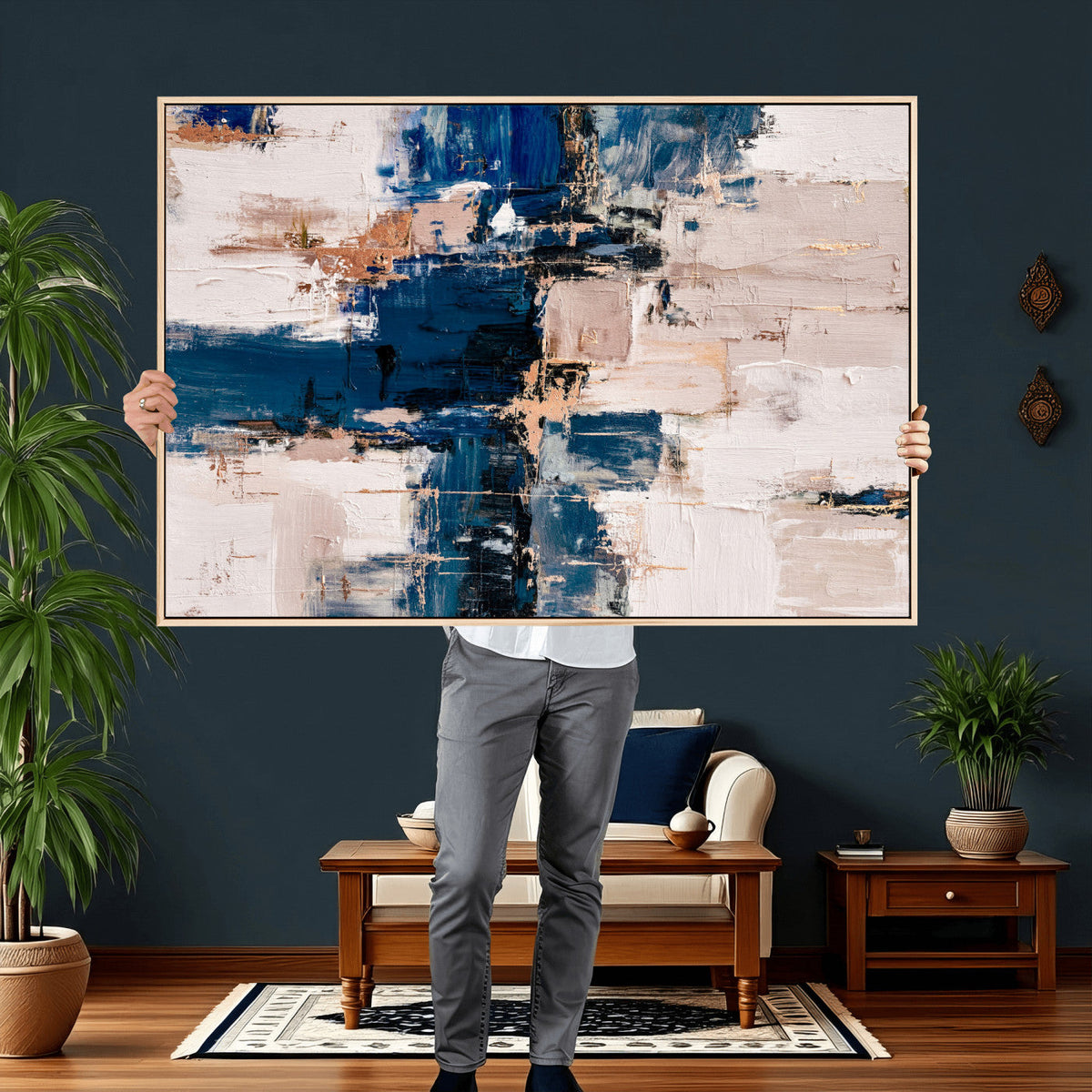 Abstract Wall Art Canvas Print