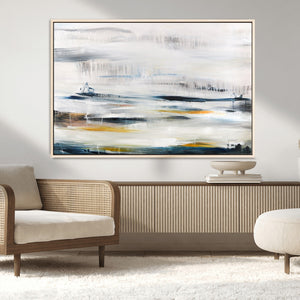 Soft Color Abstract Canvas Print