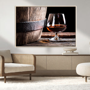 Scots Whiskey Wall Art Canvas Print