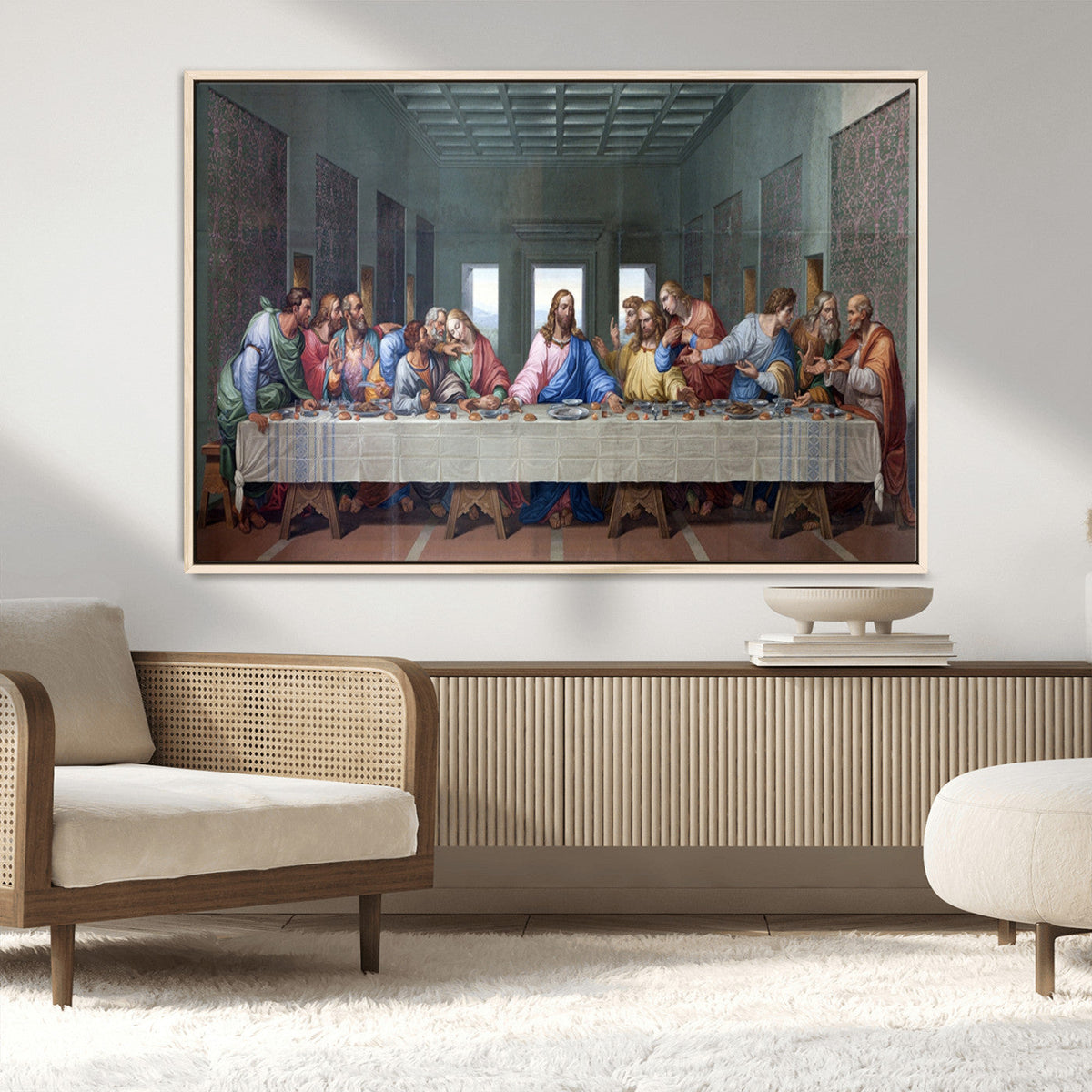The Last Supper Multi Panel Canvas Wall Art
