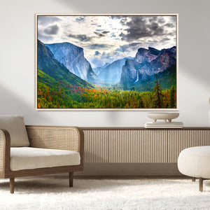 Yosemite National Park El Capitan Landscape Wall Art,