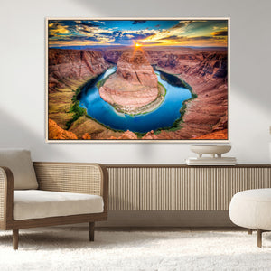 Sunset on the Horseshoe Bend Grand Canyon, Horseshoe Bend