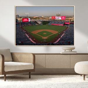 Los Angeles Angels Baseball Canvas Print - Anaheim Angel