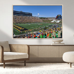 University of Missouri Tigers Football Team Print - Columbia