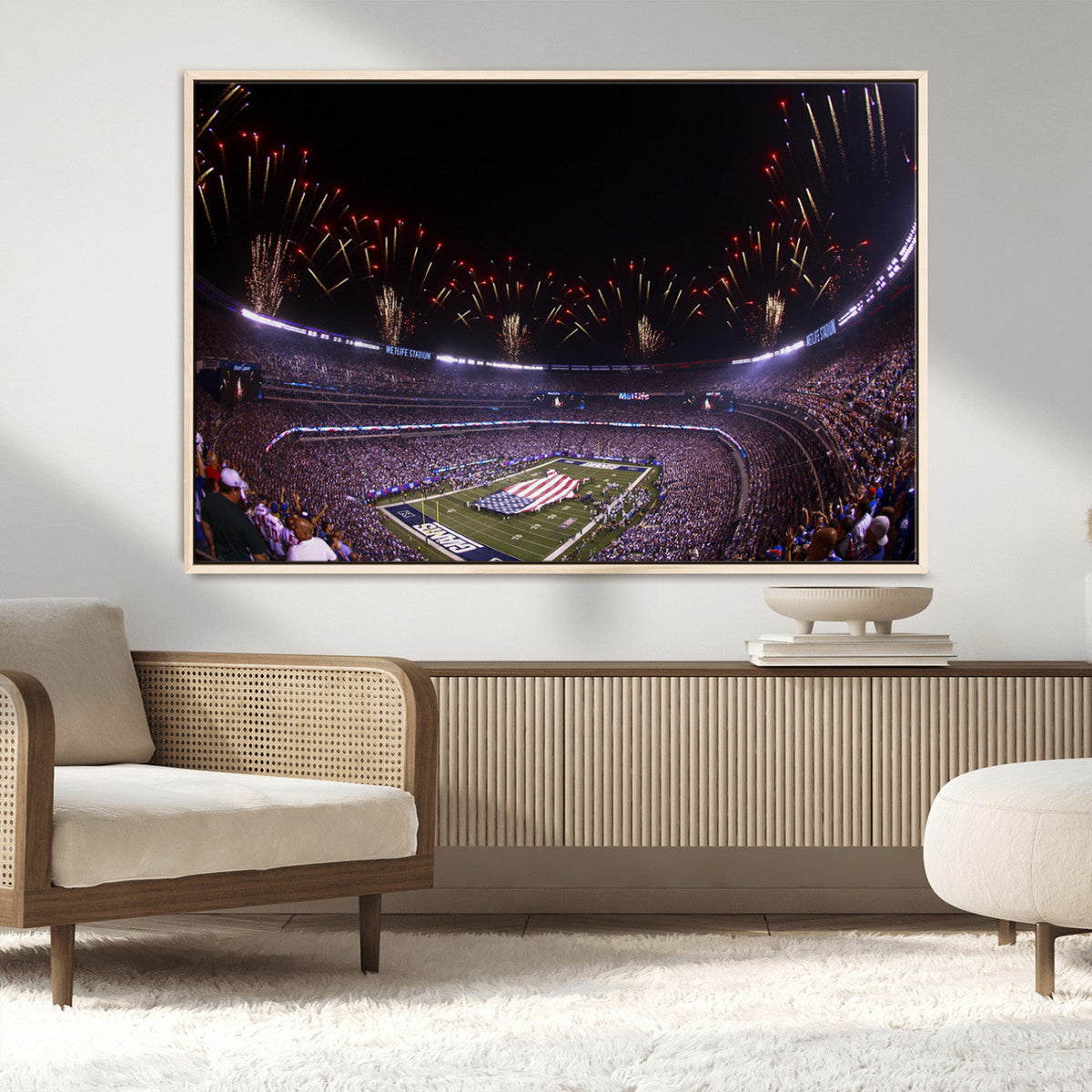 New York Giants Football Team Print - East Rutherford