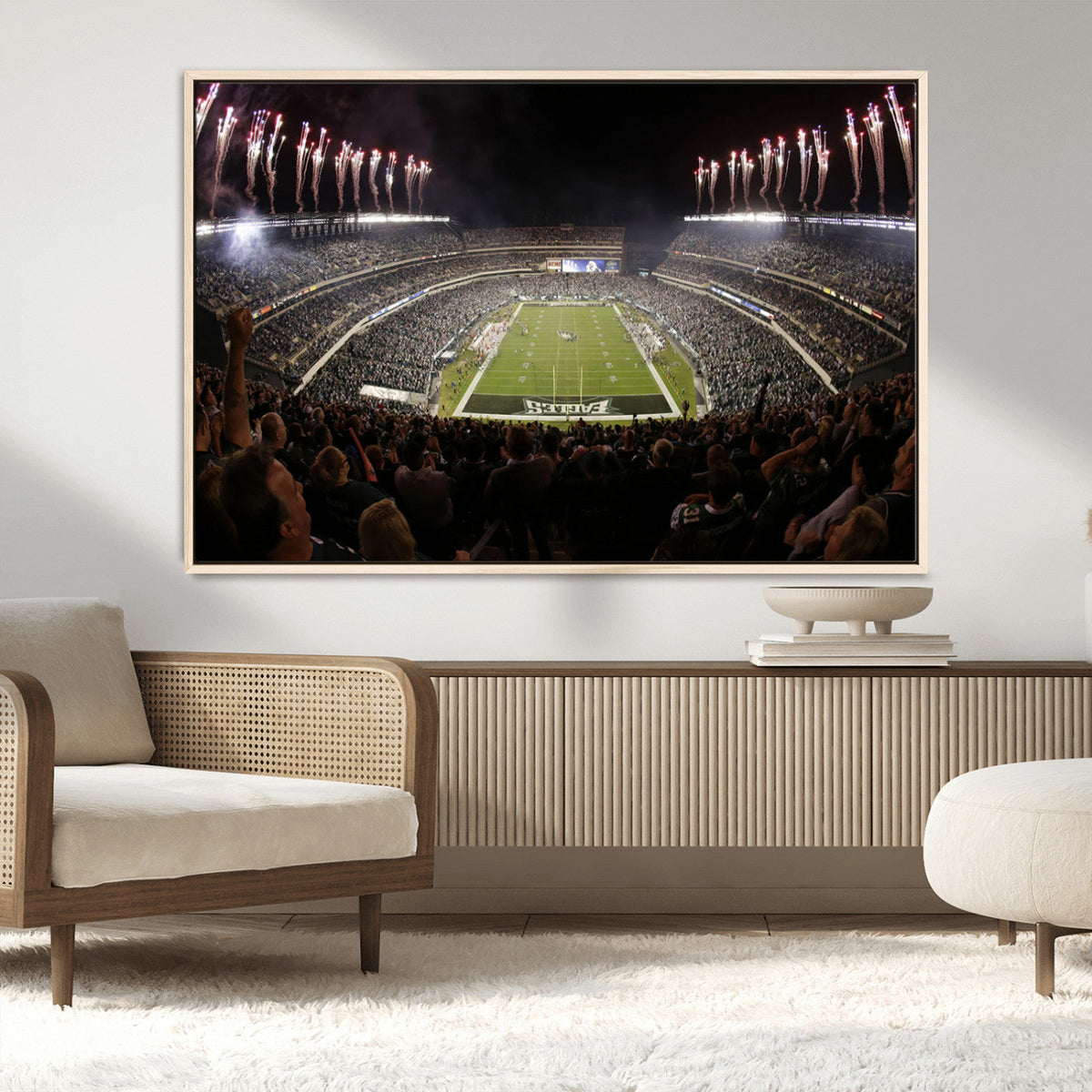 Eagles Field Stadium Wall Art - Philadelphia Eagles Football