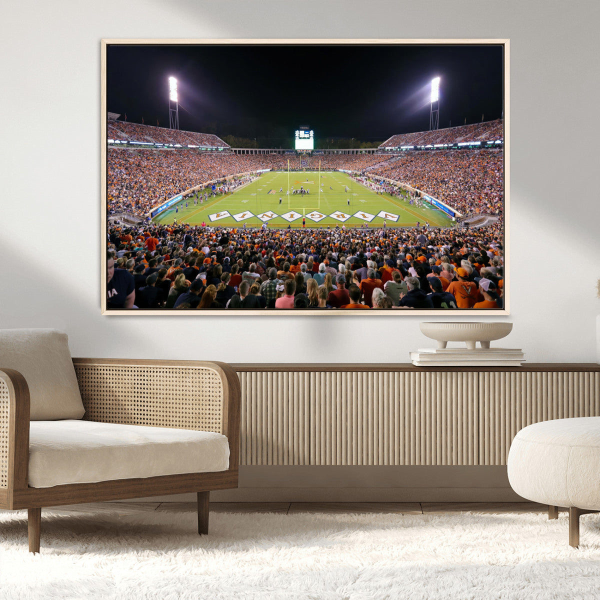 Virginia Cavaliers Football Team Print - Charlottesville