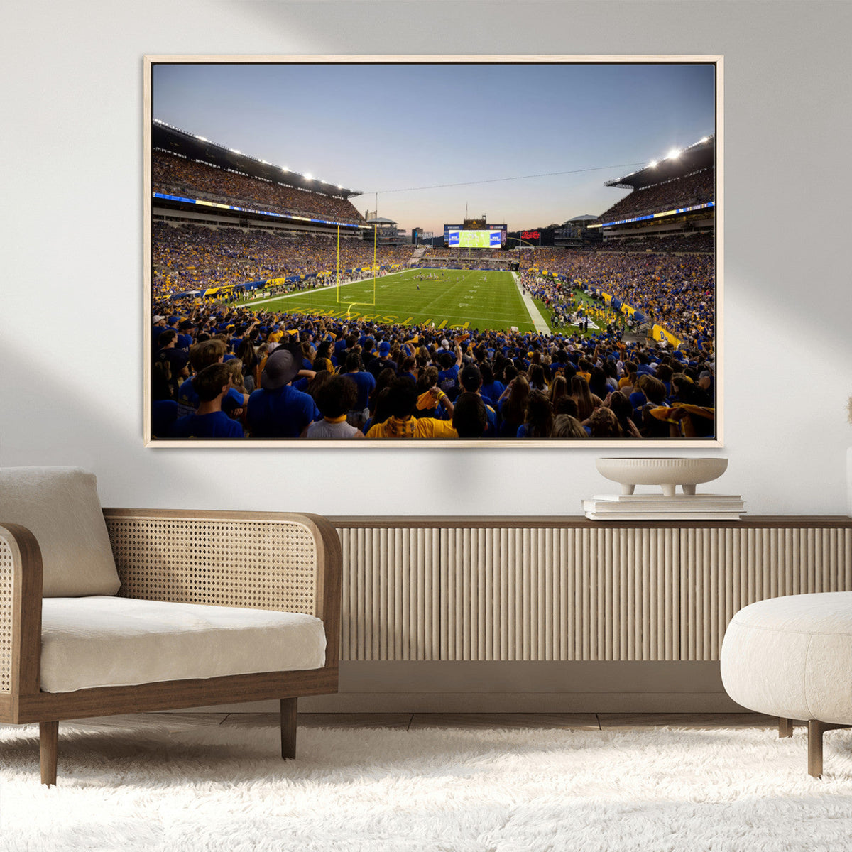 Pittsburgh Panthers Football Team Print - Pittsburgh