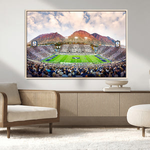 Brigham Young University Cougars Football Team Print - Provo