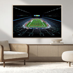 Denver Broncos Football Team Print Canvas- Denver Empower