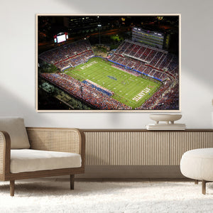 Florida Atlantic University Owls Canvas Print, Football Team