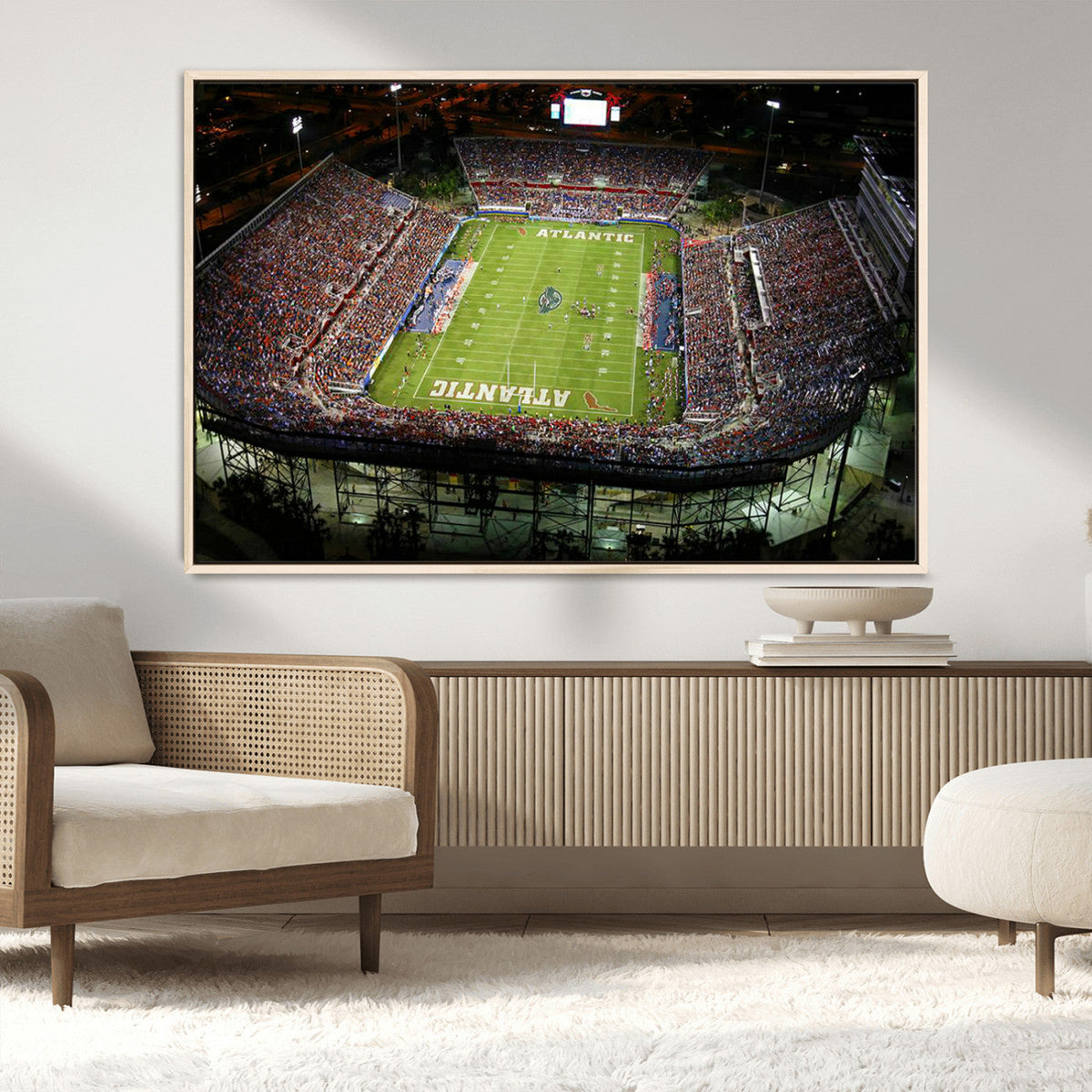 Florida Atlantic University Owls Football Team Print - Boca