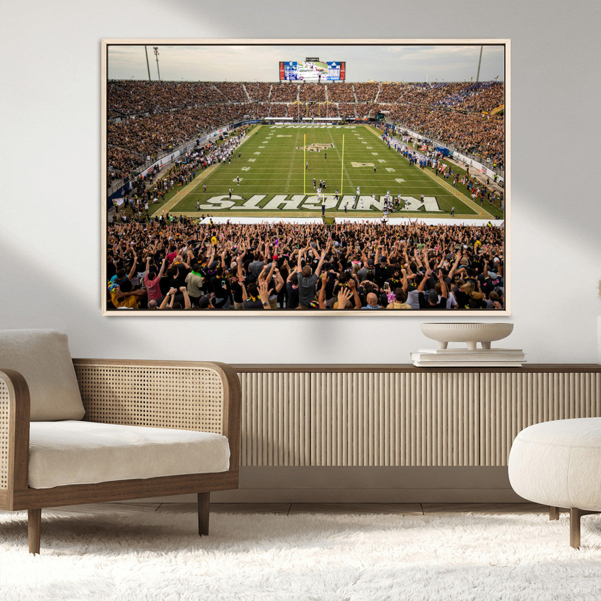 UCF Knights Football Team Print - Orlando FBC Mortgage