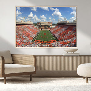 Oklahoma State Cowboys Football Team Print - Stillwater