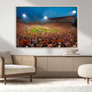 Clemson University Tigers Football Team Print - Clemson