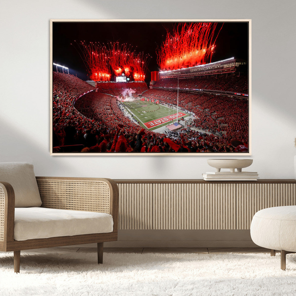 Ohio State University Buckeyes Football Team Print -